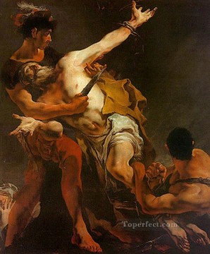 ジョバンニ・バティスタ・ティエポロ Painting - 聖バーソロミューの殉教 ジョヴァンニ・バティスタ・ティエポロ
